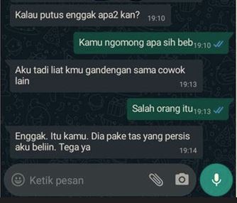 11 Chat selingkuh bikin nyesek dan nyengir sekaligus Berbagai sumber