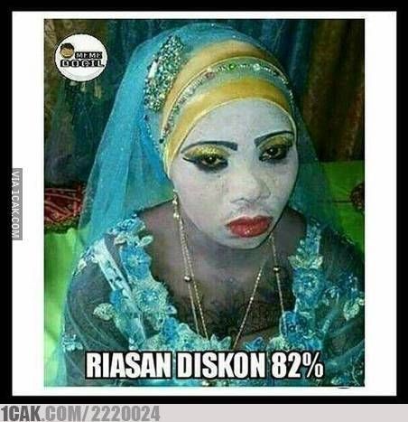 Potret kocak beda riasan wajar dan harga nawar Berbagai sumber