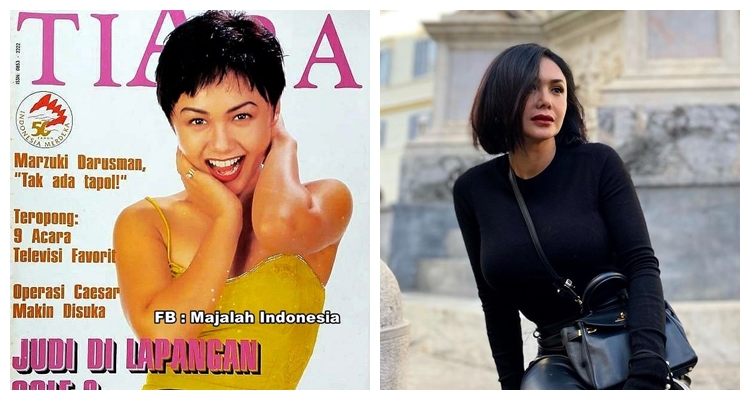 potret dulu kini Yuni Shara © berbagai sumber