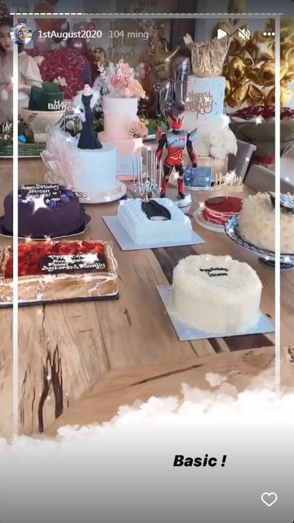 10 Potret kue ultah Syahrini dari tahun ke tahun, selalu mewah