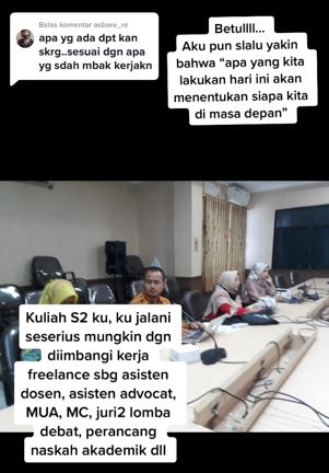 Wanita jadi Kaprodi di usia 24 tahun TikTok