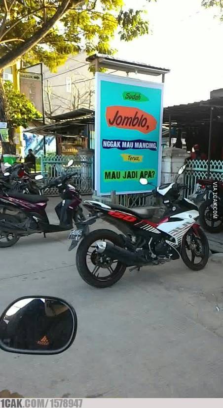 spanduk motivasi lucu © berbagai sumber spanduk motivasi lucu © berbagai sumber