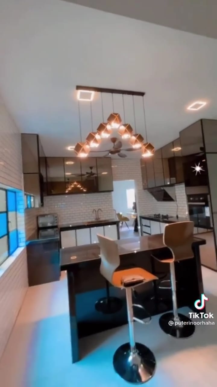 transformasi rumah di kampung usai renovasi © TikTok