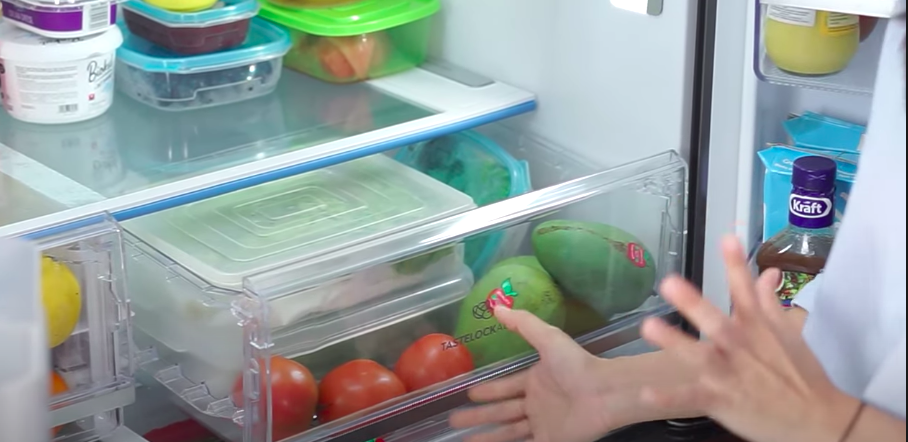 10 Cara Olivia 'MasterChef' menata makanan di kulkas, bikin rapi