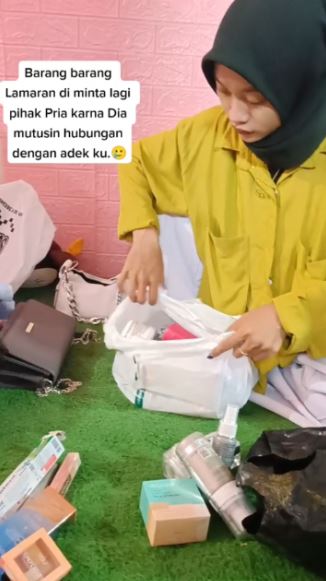 Batal nikah, calon suami minta kembalikan seserahan TikTok Batal nikah, calon suami minta kembalikan seserahan TikTok
