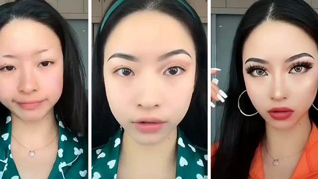  Potret the power of makeup Berbagai sumber