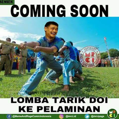 Meme kocak macam-macam lomba 17-an Berbagai sumber
