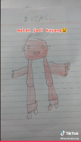  Lukisan siswa kreatif Tiktok