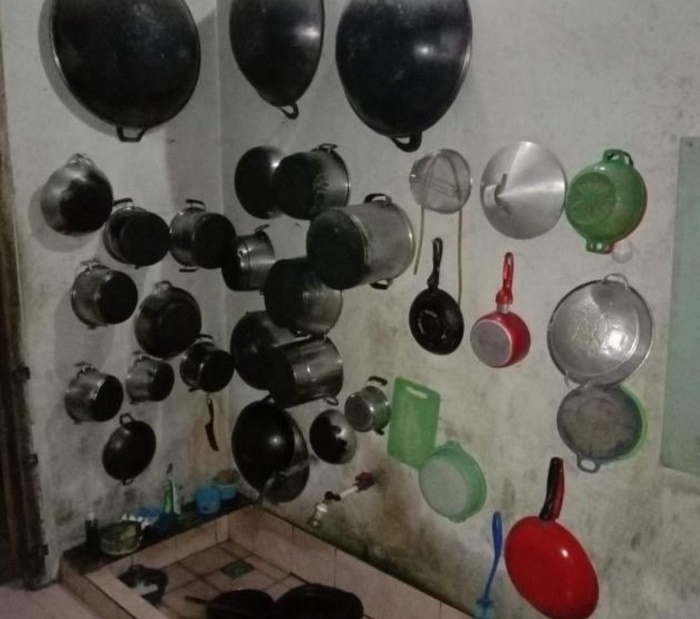 pengganti rak piring tapi nyeleneh © berbagai sumber