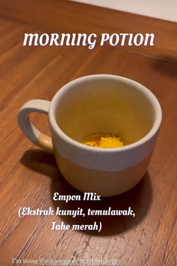 10 Minuman dikonsumsi Andien Aisyah, bantu tubuh nggak mudah sakit