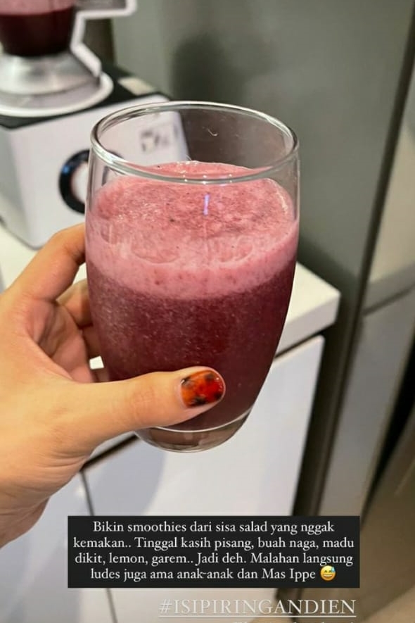 10 Minuman dikonsumsi Andien Aisyah, bantu tubuh nggak mudah sakit