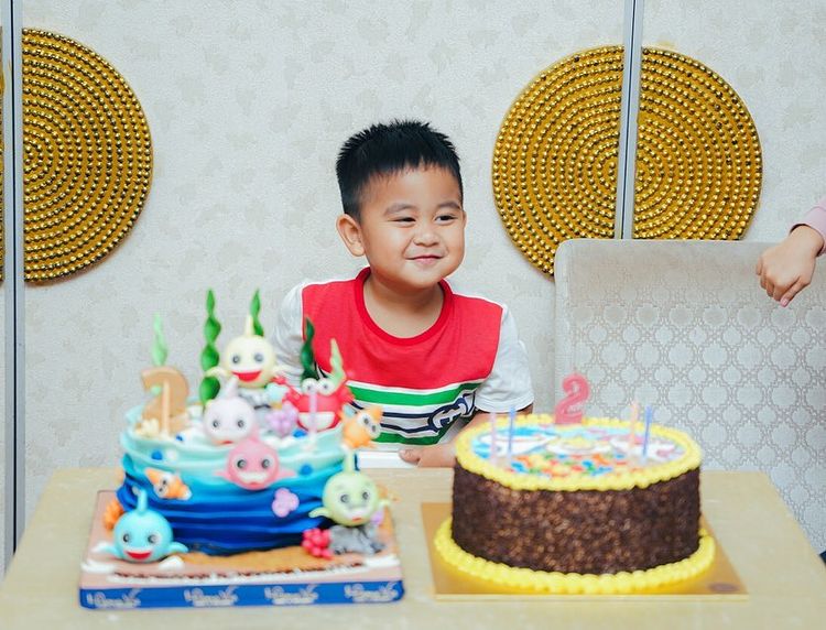 Momen ultah ke-2 Al Nahyan anak Kahiyang Berbagai sumber