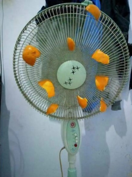 pengharum ruangan di kipas angin © berbagai sumber