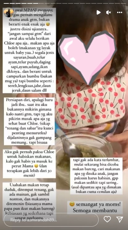 10 Cara ampuh Asmirandah bikin anak doyan makan tanpa pilih-pilih menu