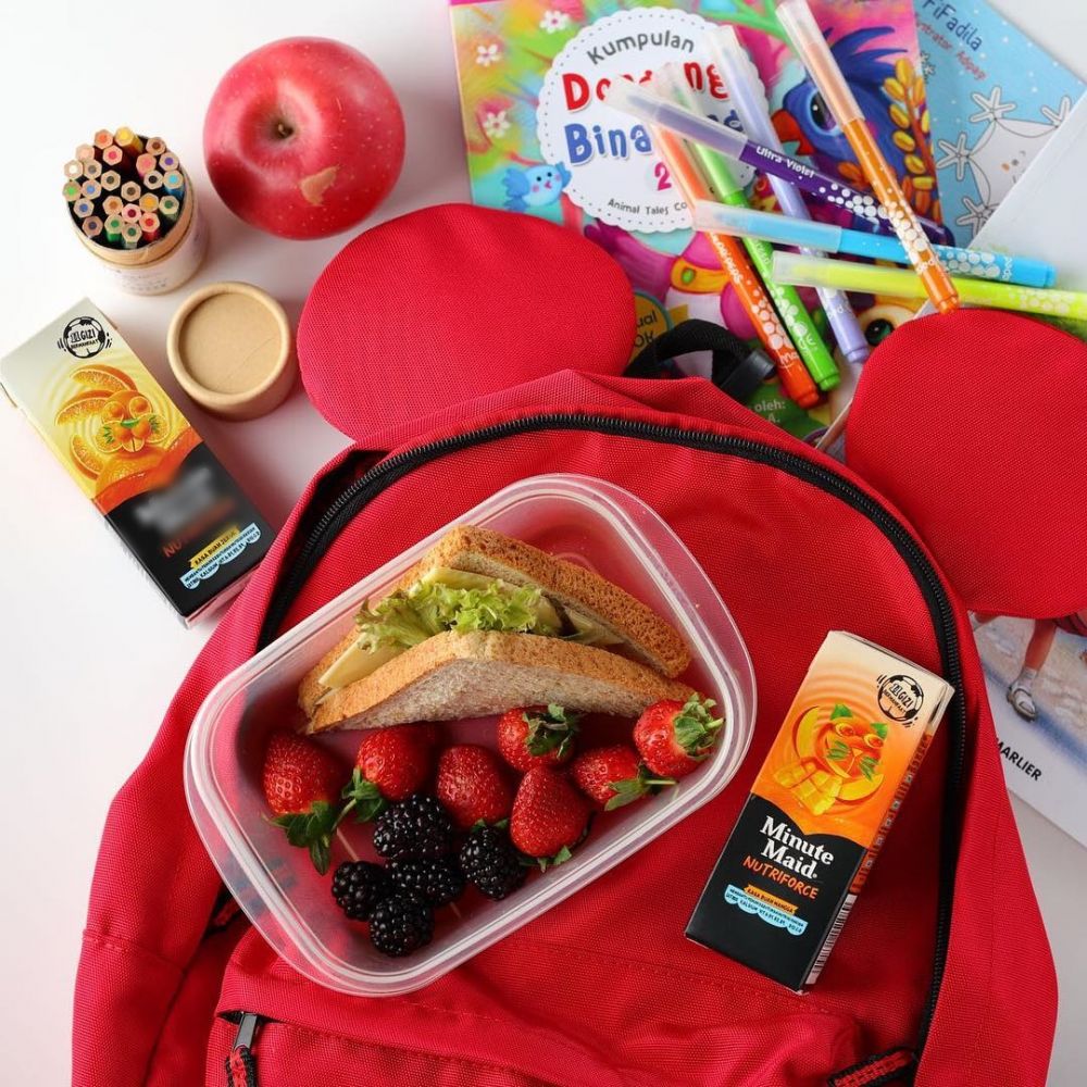 10 Inspirasi bekal anak ala Artika Sari Devi, simpel dan serba sehat