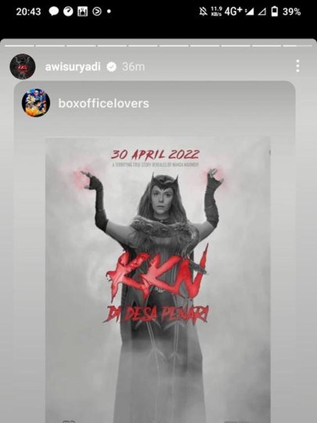 Poster pelesetan film horor Berbagai sumber