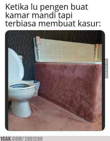 kos-kosan kamar mandi dalam kocak © berbagai sumber