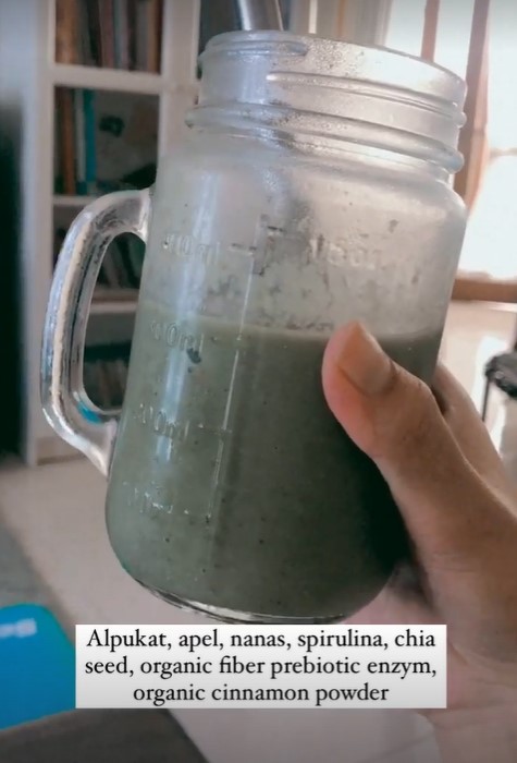 13 Menu smoothies ala Nesyana istri Ben Kasyafani, cocok buat sarapan