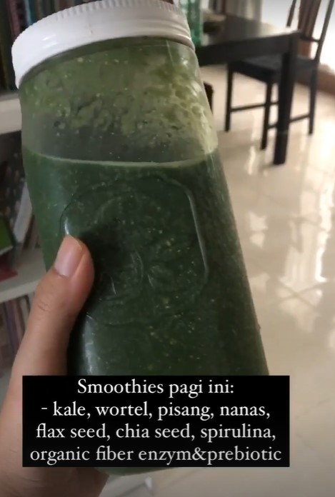 13 Menu smoothies ala Nesyana istri Ben Kasyafani, cocok buat sarapan