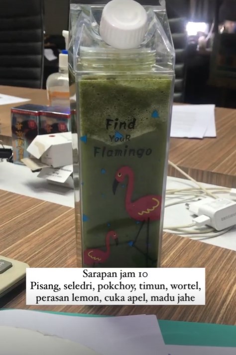 13 Menu smoothies ala Nesyana istri Ben Kasyafani, cocok buat sarapan