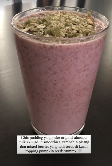 13 Menu smoothies ala Nesyana istri Ben Kasyafani, cocok buat sarapan