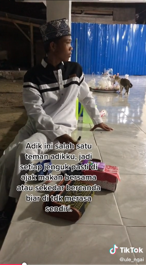 Kisah santri tak pernah dijenguk keluarga selama 1 tahun Tiktok