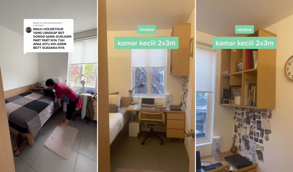 rumah bak kos kosan © TikTok