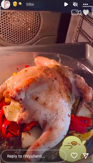 10 Makanan dikonsumsi Rini Yulianti, jaga tubuh tetap langsing