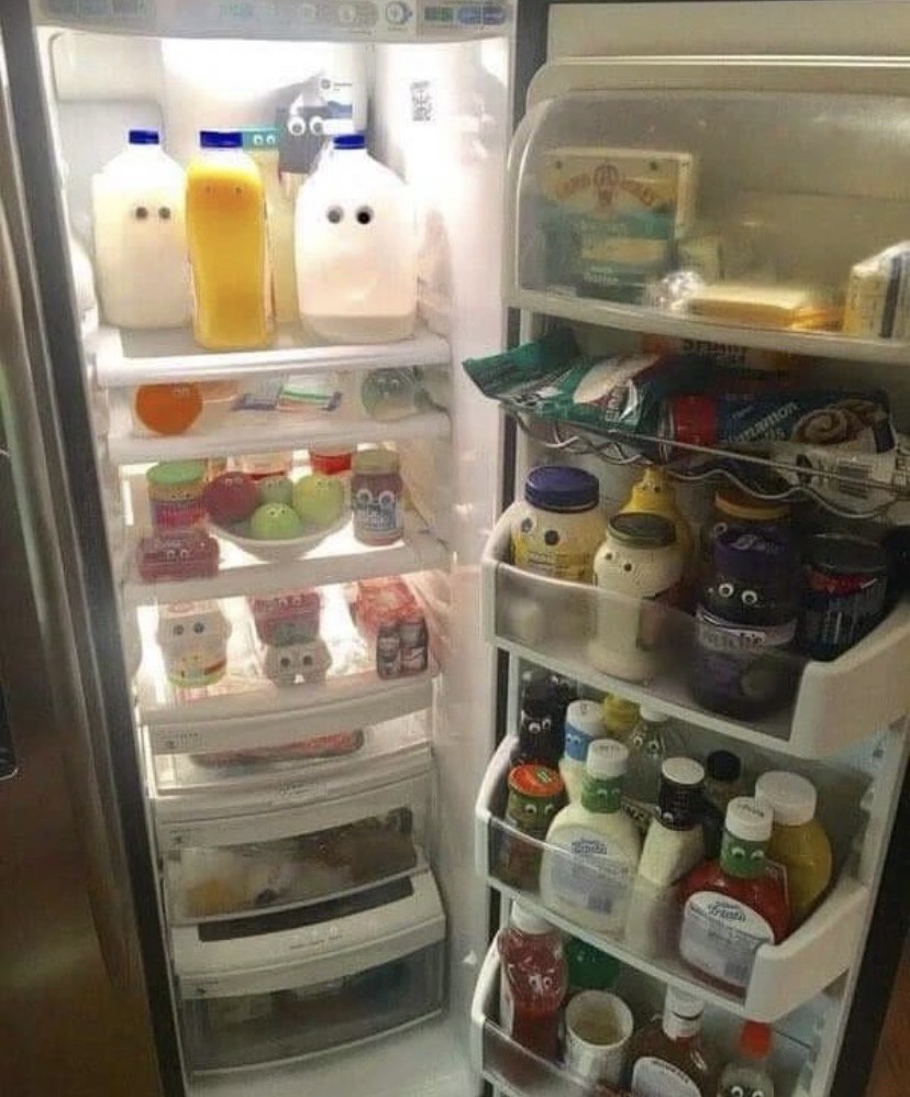 isi kulkas ngagetin yang buka © berbagai sumber
