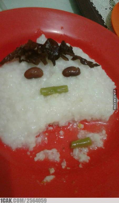 13 Potret bubur ayam dihidangkan nyeleneh ini bikin senyum kecut
