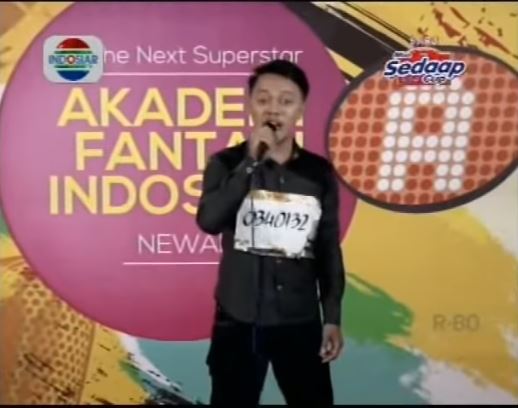 potret lawas danang da saat jadi peserta afi © YouTube