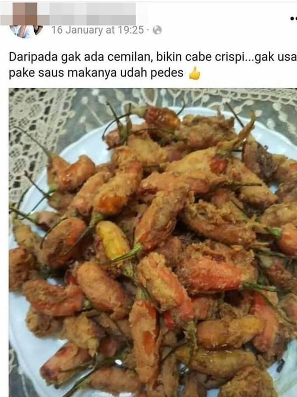 kreasi gorengan nyeleneh © berbagai sumber