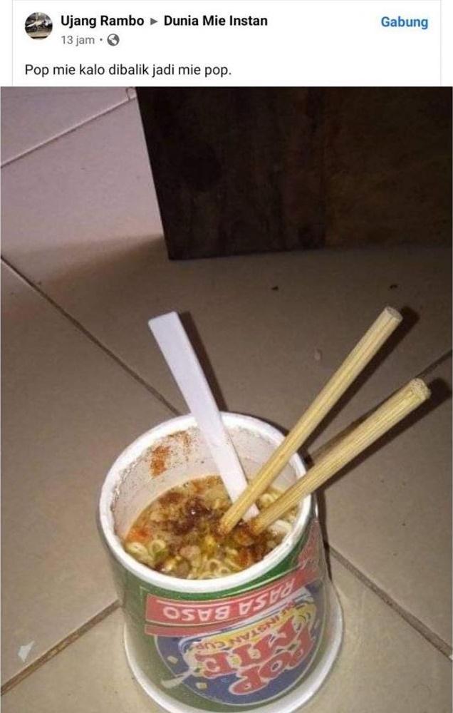 orang nyusahin diri sendiri saat makan © berbagai sumber