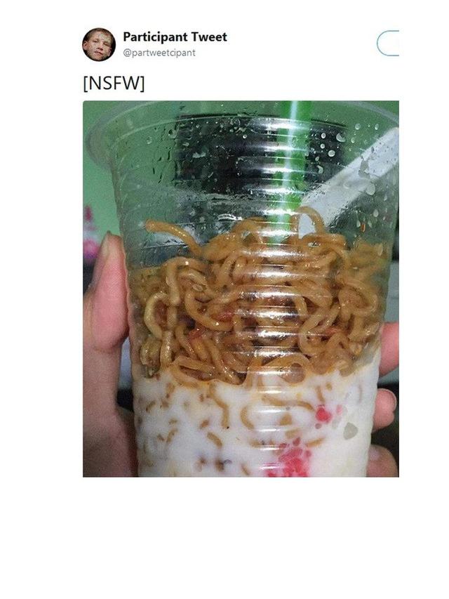 Potret orang gunakan wadah pengganti mangkok mi Berbagai sumber