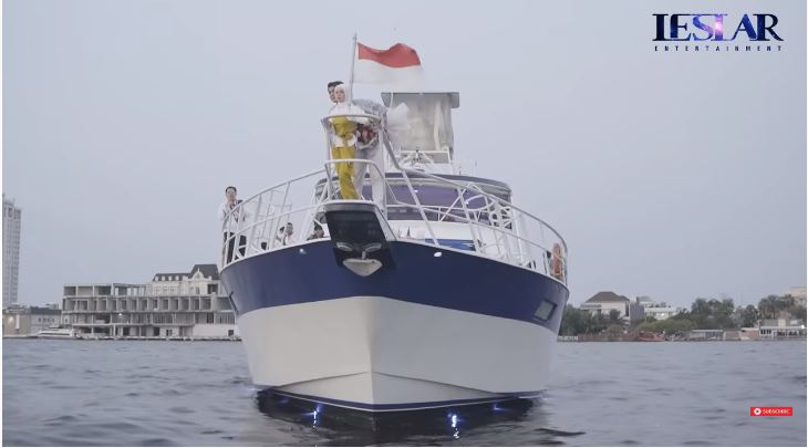 kapal mewah rizky billar © YouTube kapal mewah rizky billar © YouTube