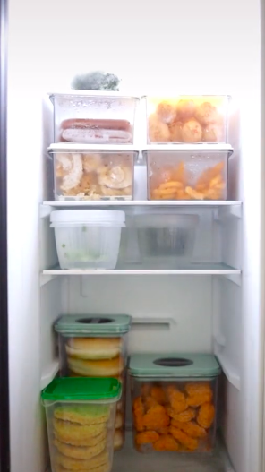 10 Cara praktis istri Tria The Changcuters menata makanan di kulkas