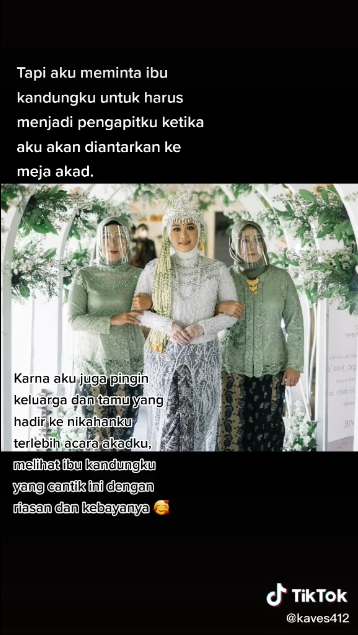 Pernikahan wanita keluarga broken home Tiktok