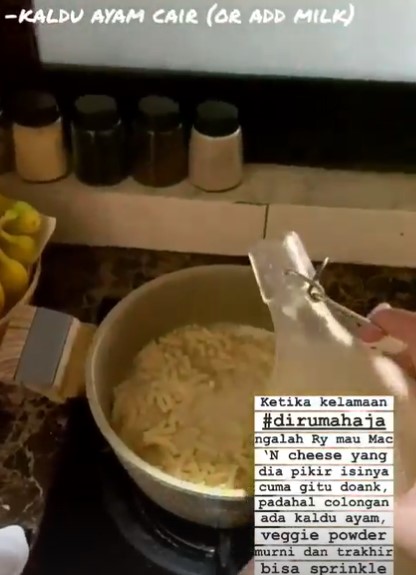 10 Bahan pengganti digunakan Sharena Delon saat memasak, lebih sehat