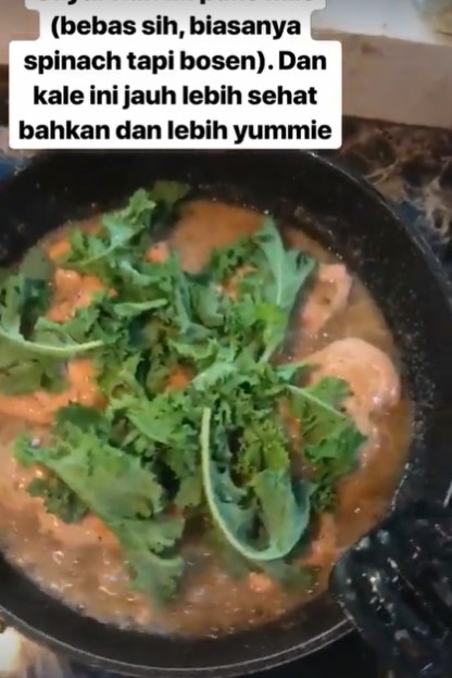 10 Bahan pengganti digunakan Sharena Delon saat memasak, lebih sehat