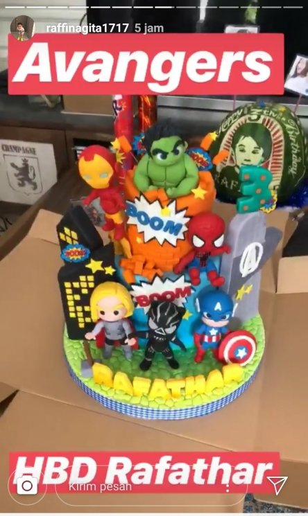 11 Kue ultah Rafathar dari tahun ke tahun, lucu bikin tak tega makan