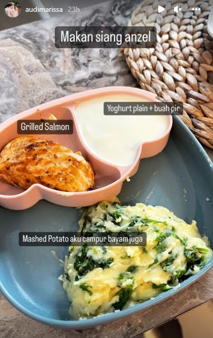 10 Camilan MPASI ala Audi Marissa, bantu penuhi nutrisi si kecil
