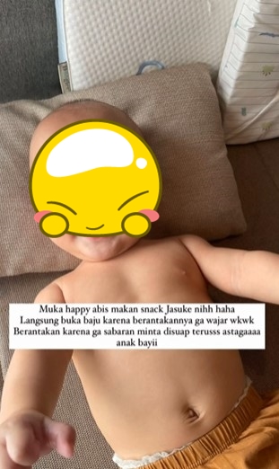 10 Camilan MPASI ala Audi Marissa, bantu penuhi nutrisi si kecil