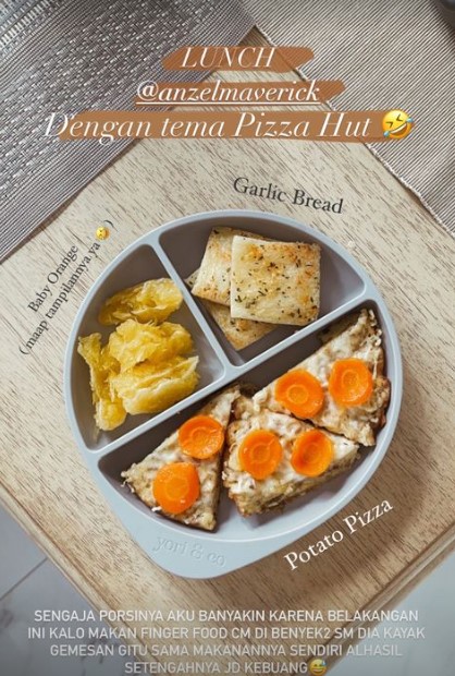 10 Camilan MPASI ala Audi Marissa, bantu penuhi nutrisi si kecil