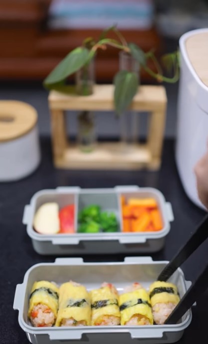 11 Kreasi bekal ala Dhatu istri Tria The Changcuters, komplet & lezat