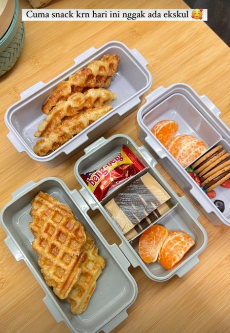 11 Kreasi bekal ala Dhatu istri Tria The Changcuters, komplet & lezat