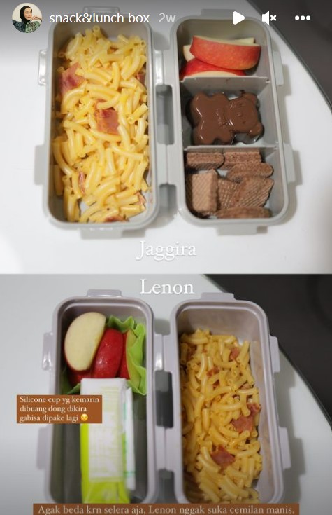 11 Kreasi bekal ala Dhatu istri Tria The Changcuters, komplet & lezat