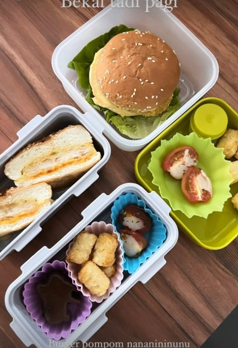 11 Kreasi bekal ala Dhatu istri Tria The Changcuters, komplet & lezat