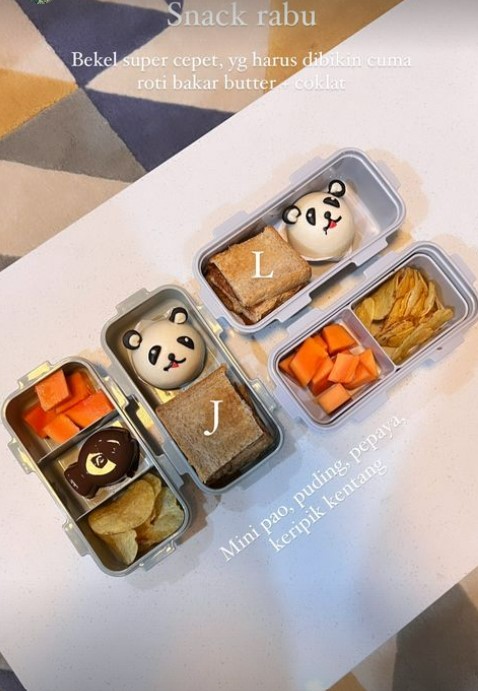 11 Kreasi bekal ala Dhatu istri Tria The Changcuters, komplet & lezat