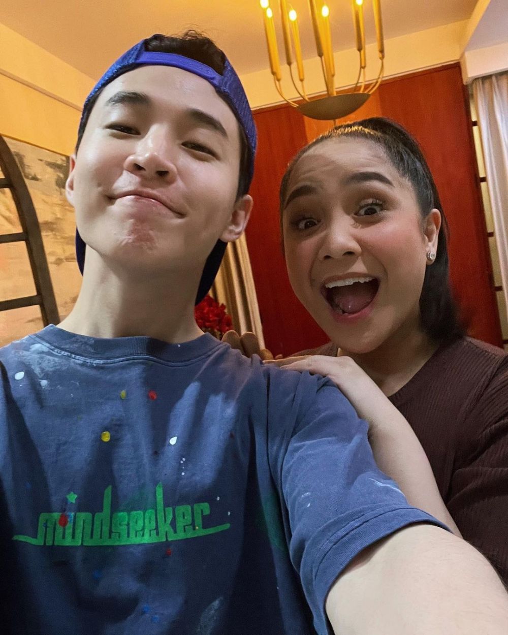 Henry Lau main ke rumah Raffi Ahmad © Instagram