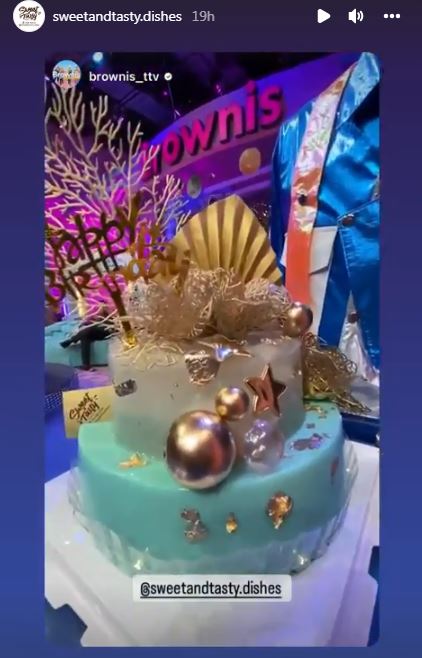 10 Potret kue ulang tahun Ruben Onsu ke-39, elegan dan mewah